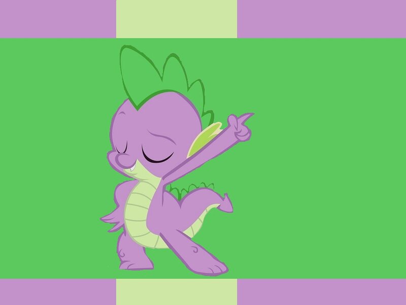 Purple Dragon Character — Green