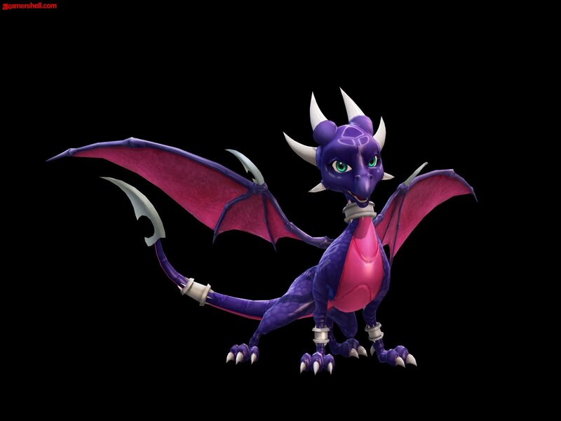 Purple Dragon Character