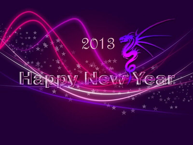 Purple Dragon Illustration — Celebratory
