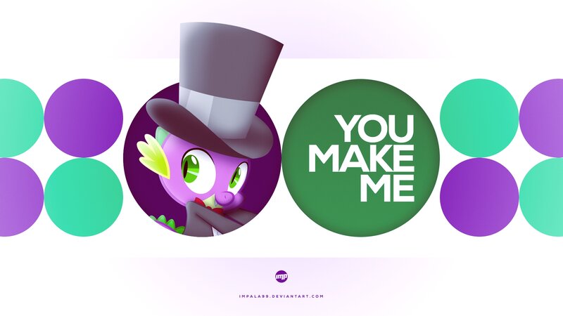 Purple Dragon in Top Hat