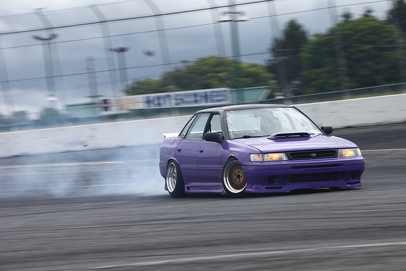 Purple Drift Car