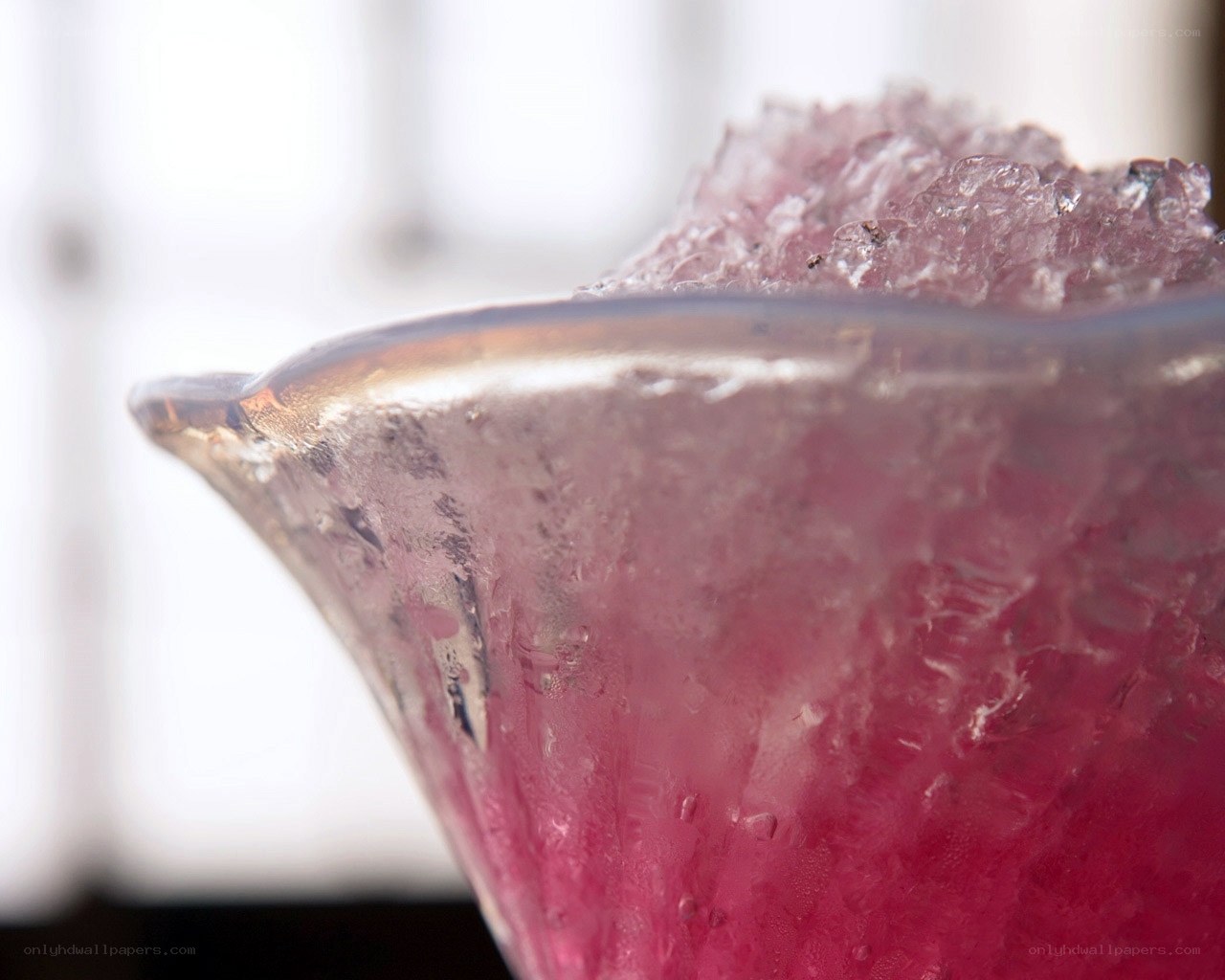 purple drink in glass