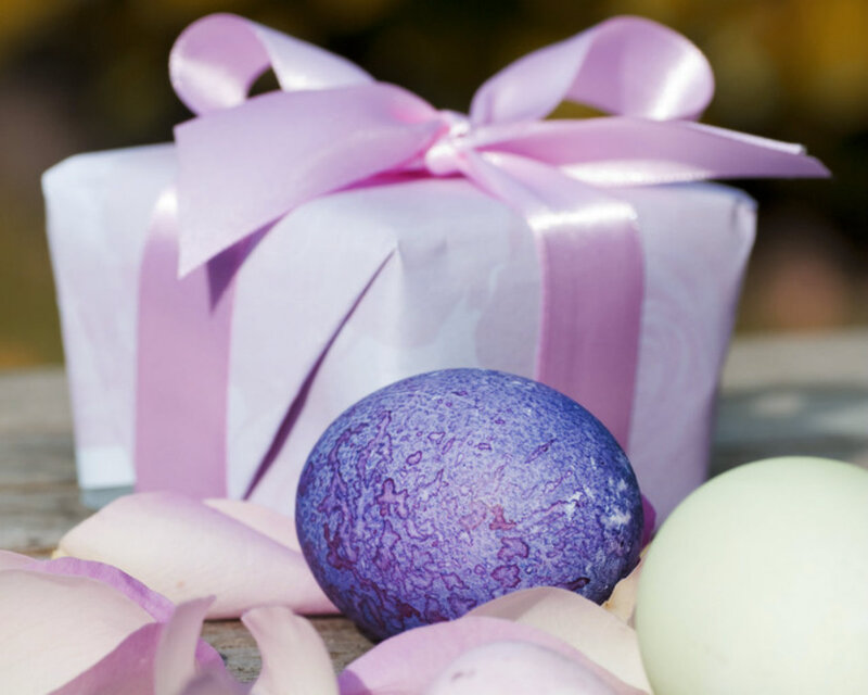 Purple-dyed Egg