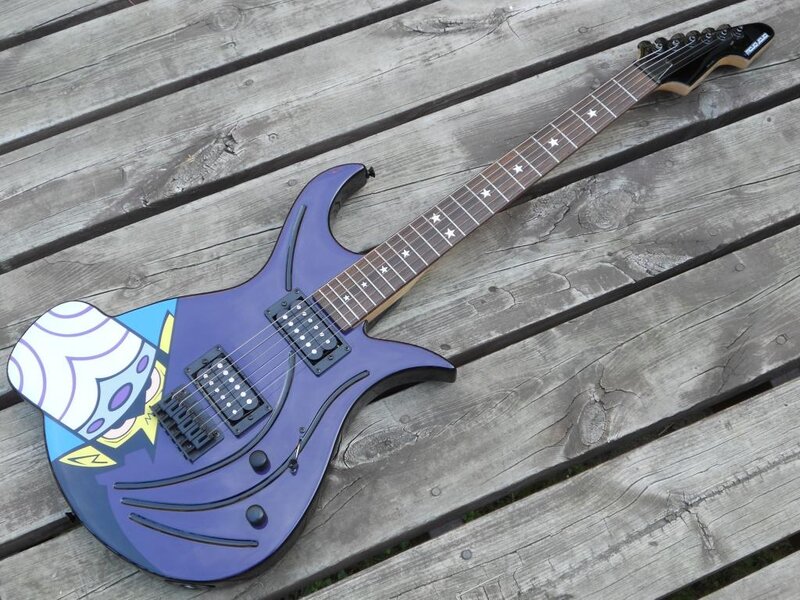 Purple Electric Guitar