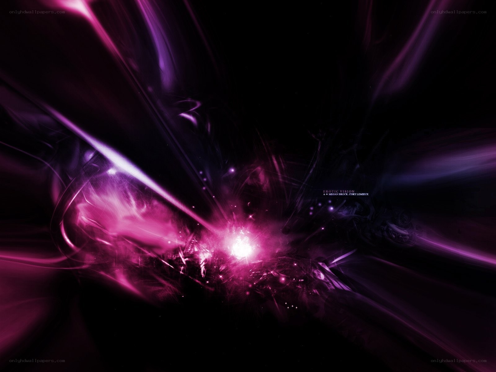 purple energy burst