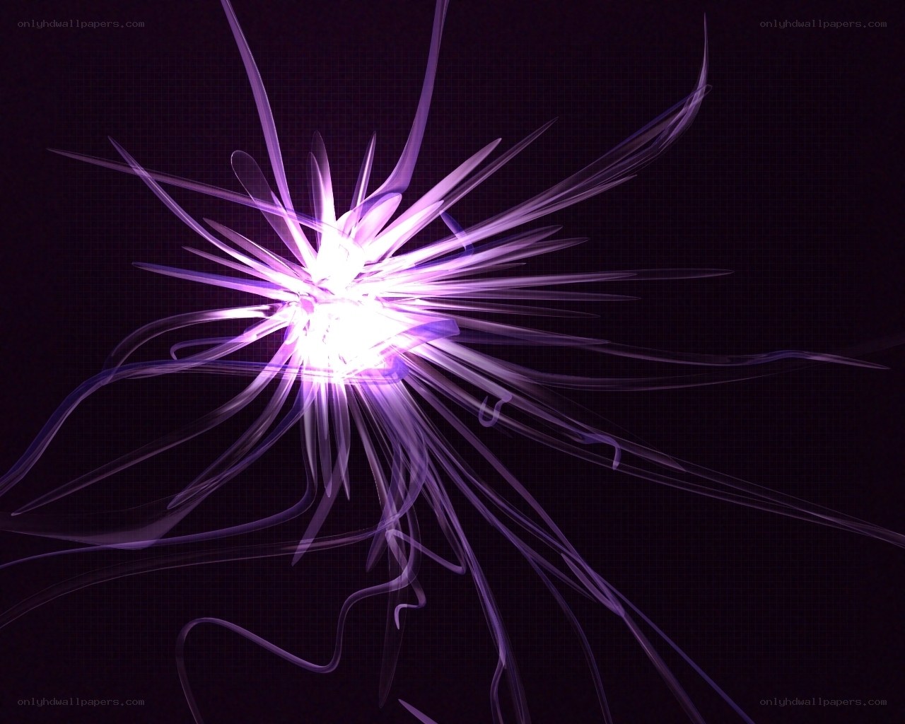 purple energy burst
