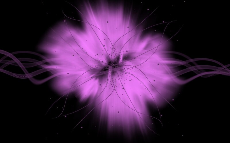 Purple Energy Burst — Dynamic
