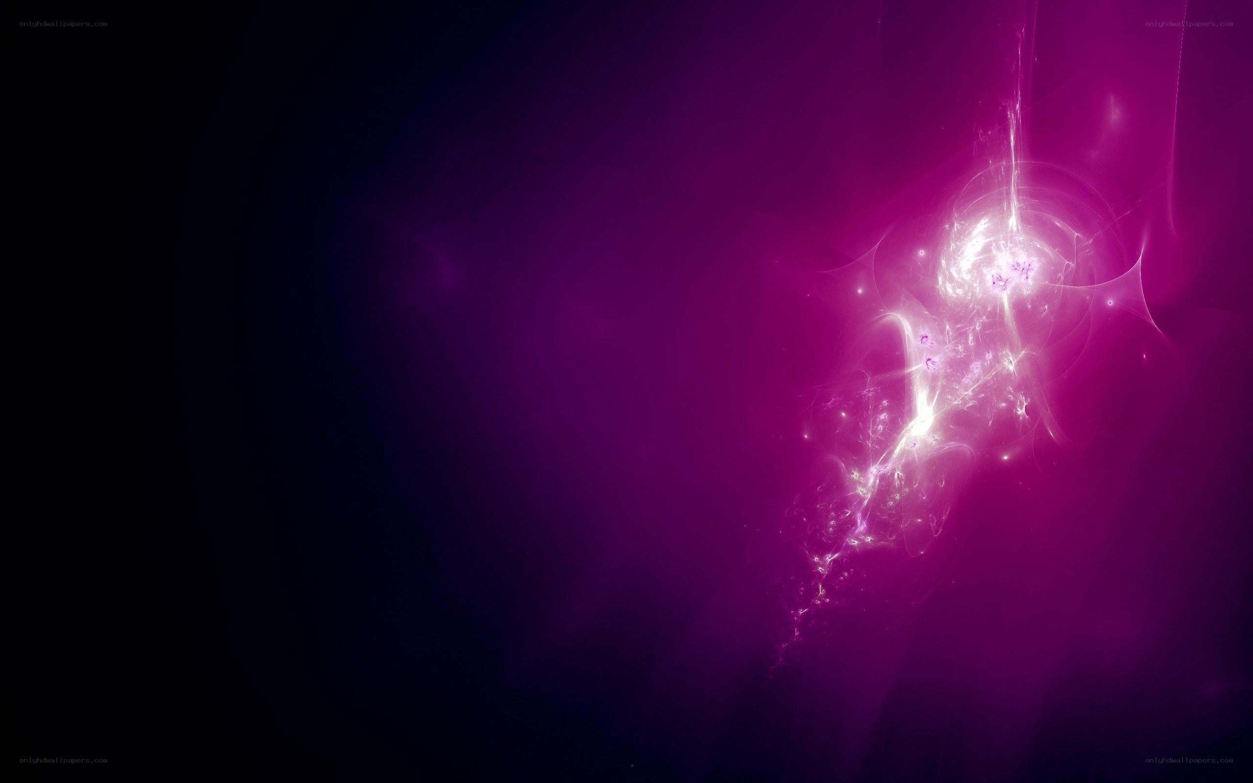 purple energy burst