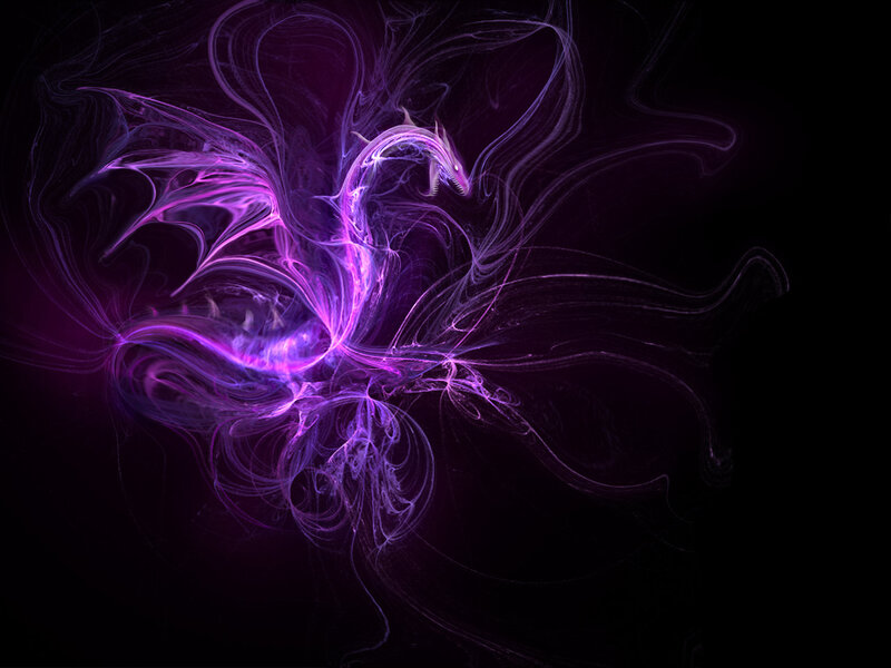 Purple Energy Dragon