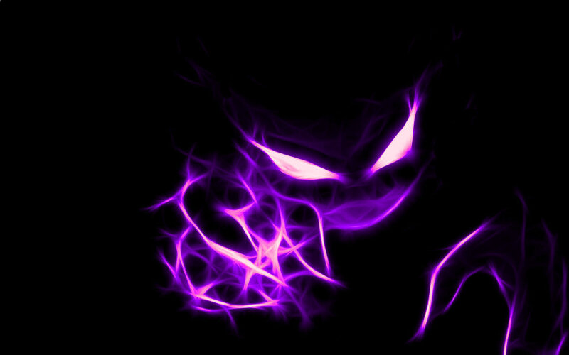 purple energy monster