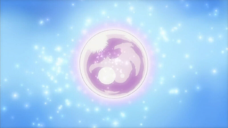 Purple Energy Sphere — Blue