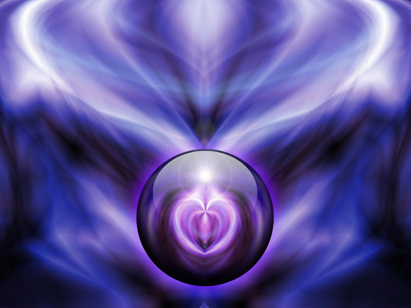 Purple Energy Sphere — Ethereal