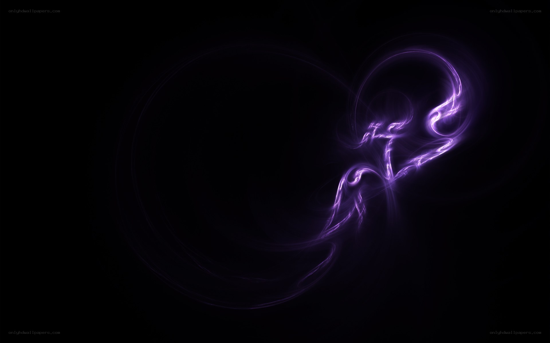 purple energy swirl