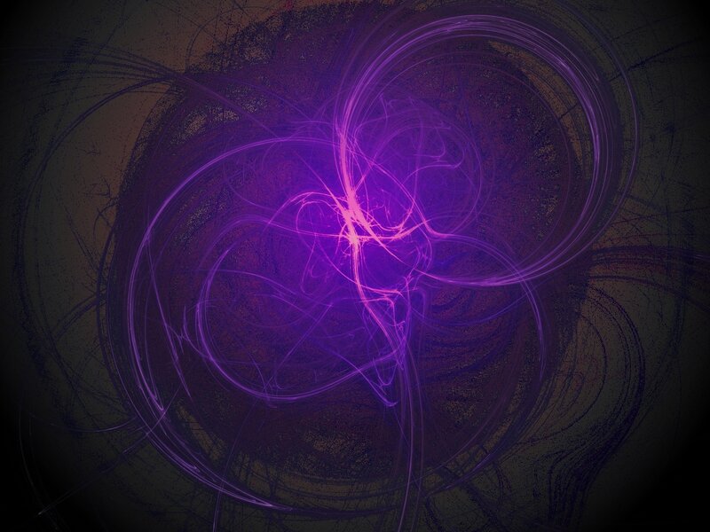 Purple Energy Swirl — Energetic