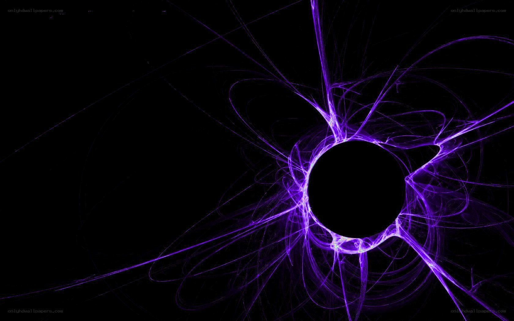 purple energy vortex