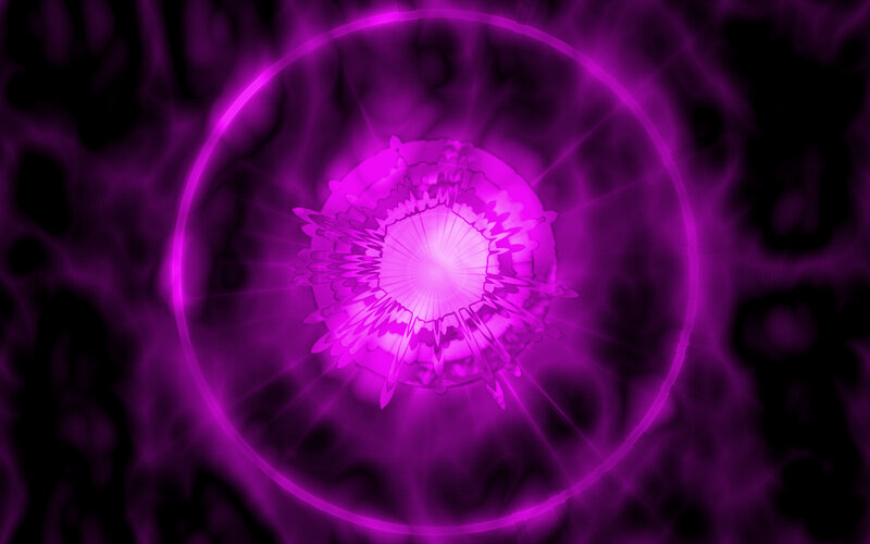 purple energy vortex