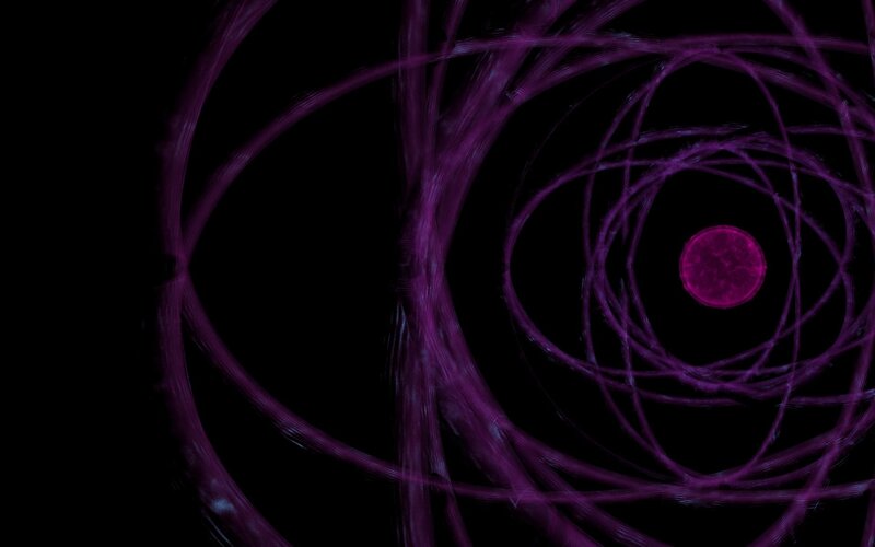 purple energy vortex