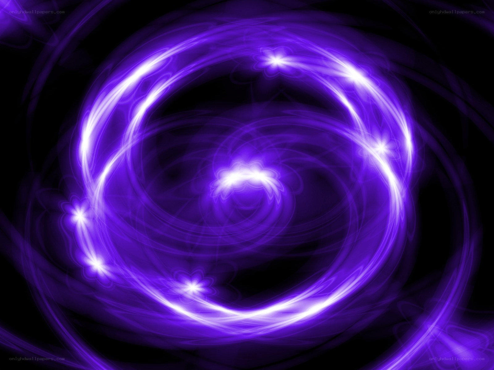 purple energy vortex