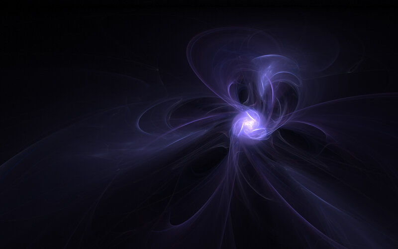 Purple Energy Vortex — Mystical