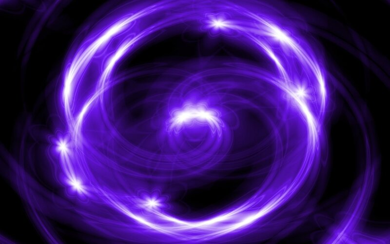 purple energy vortex