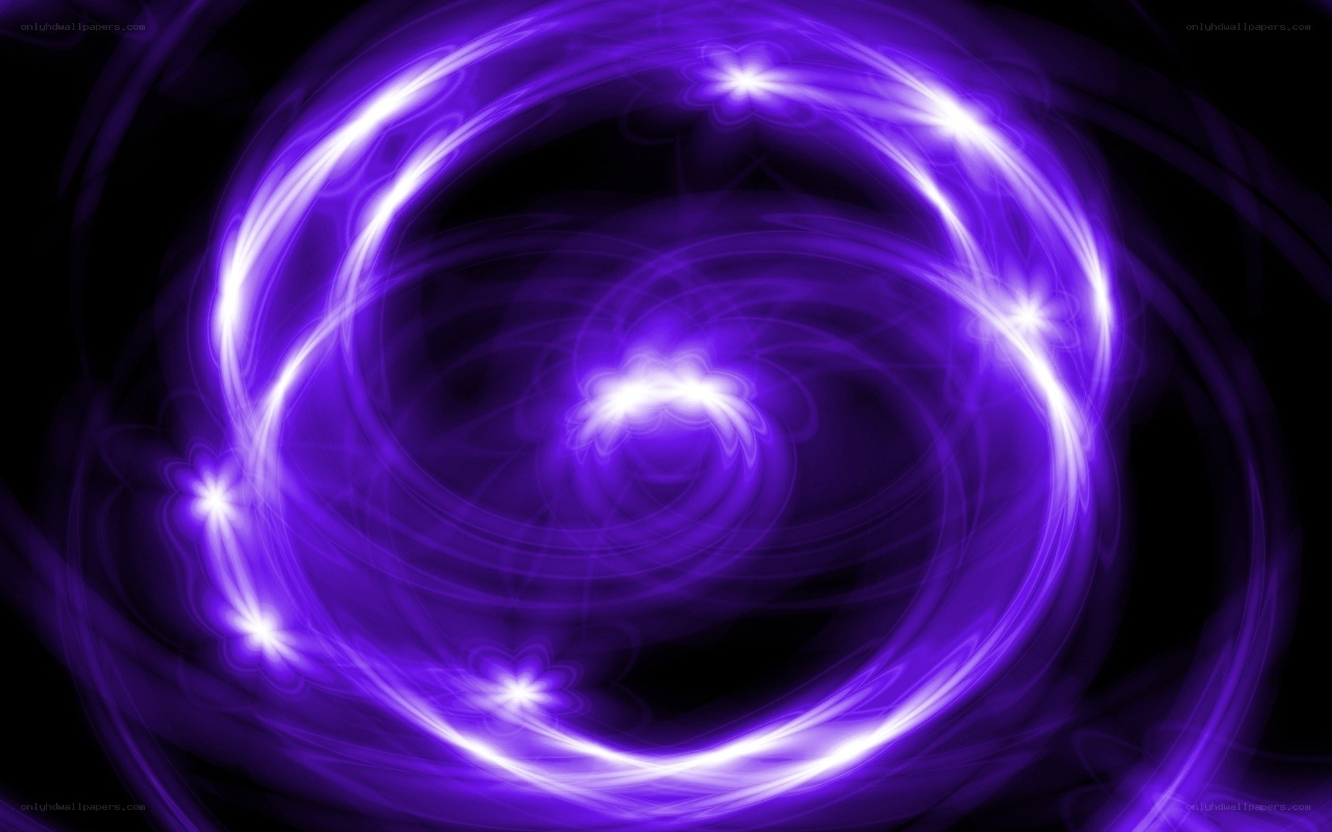 purple energy vortex