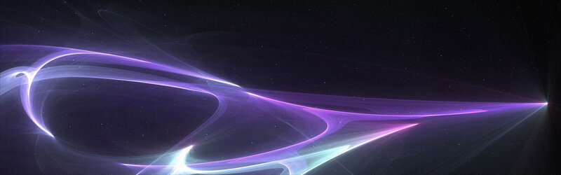 Purple Energy Waves