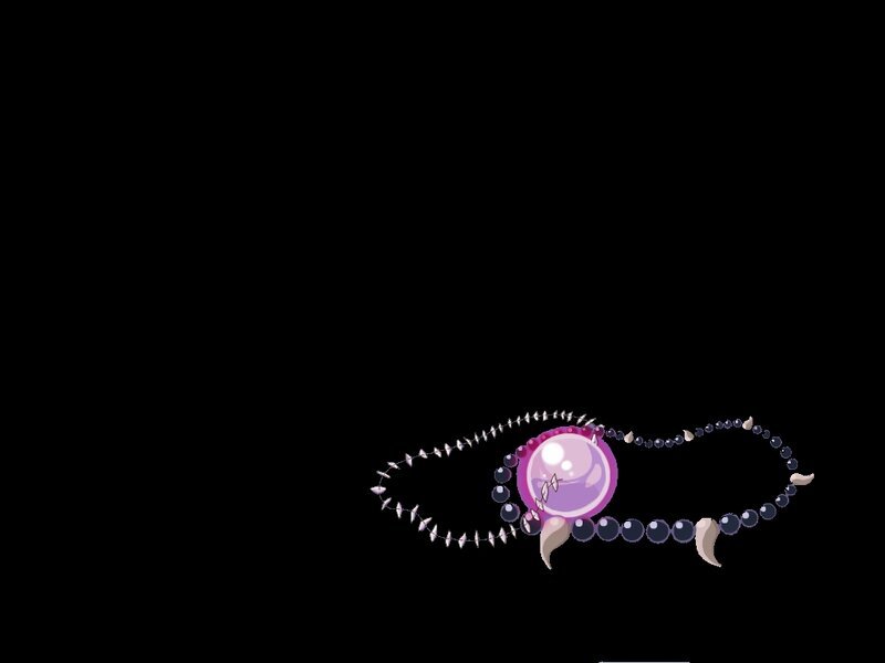 Purple Eye Necklace