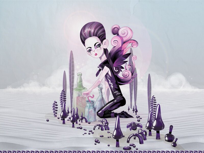 purple fairy alchemist