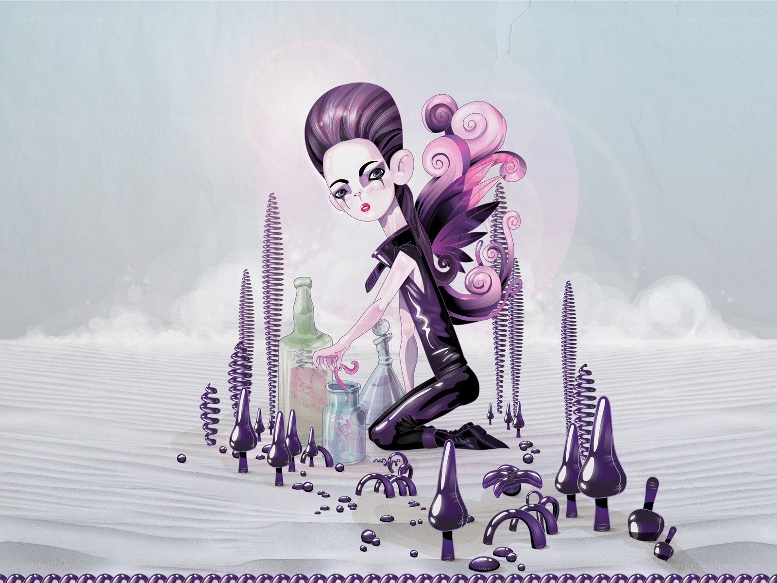 purple fairy alchemist