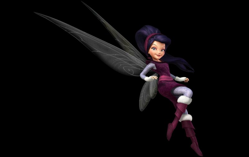 Purple Fairy Character — Playful