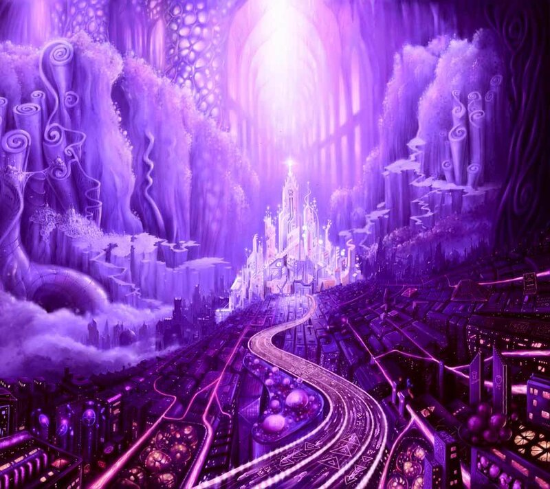 Purple Fantasy City