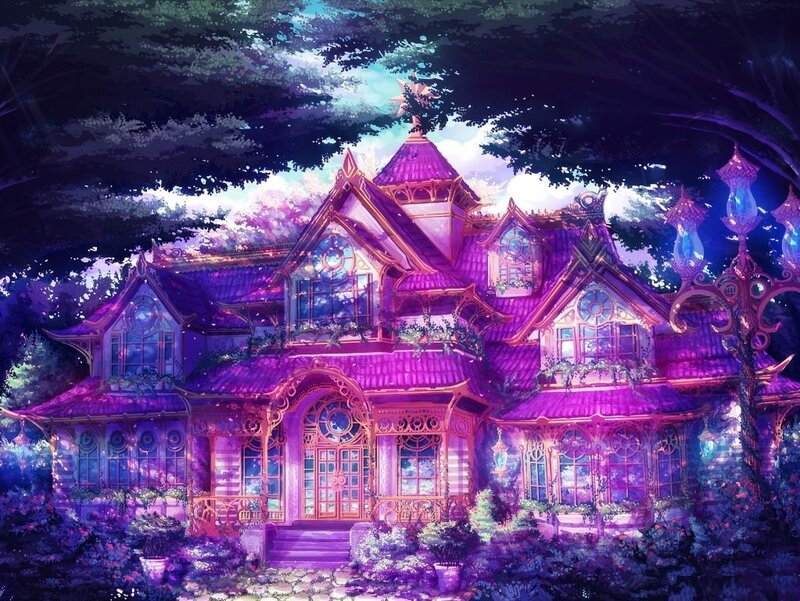 Purple Fantasy House — Magical