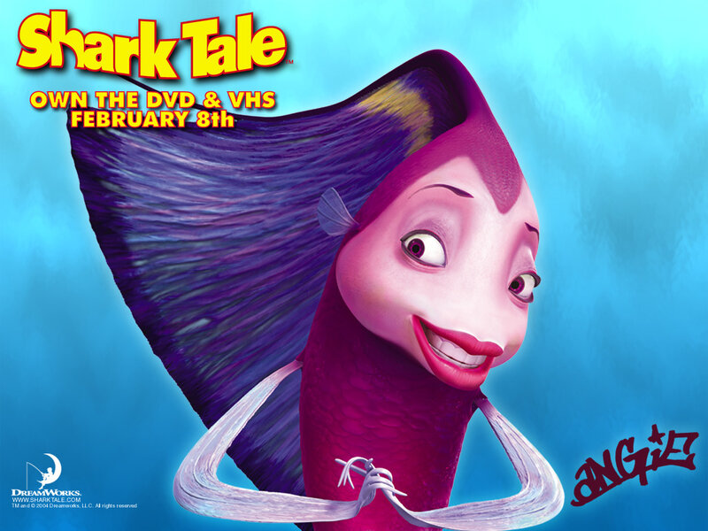 Purple Fish Character