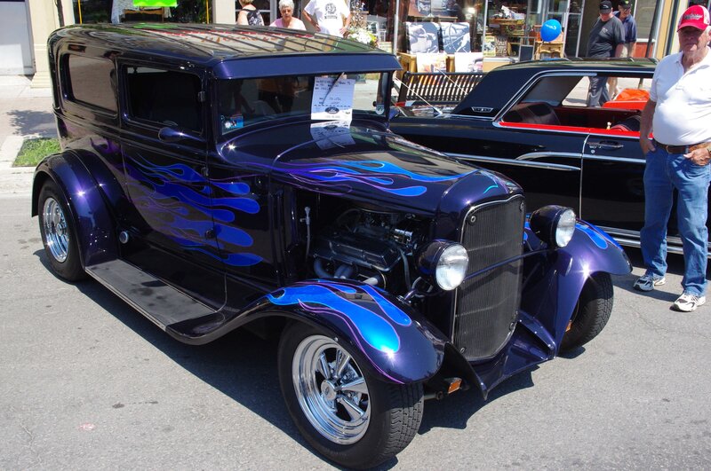 Purple Flame Car