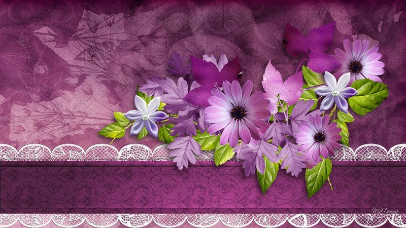 Purple Floral Arrangement