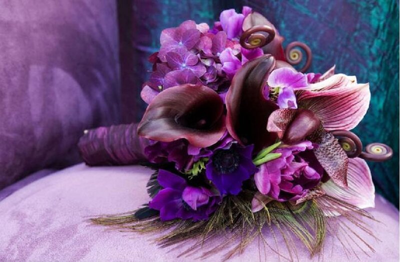 Purple Floral Bouquet