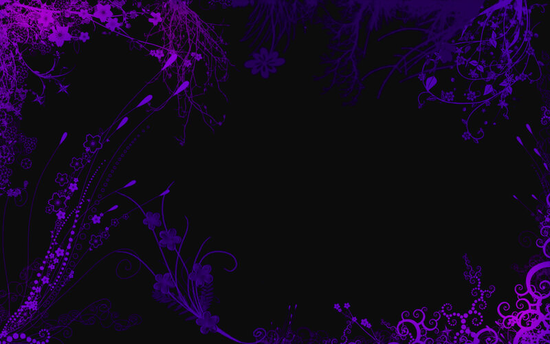 purple floral design background