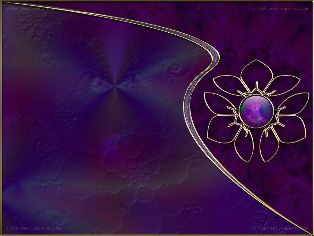 purple floral design background