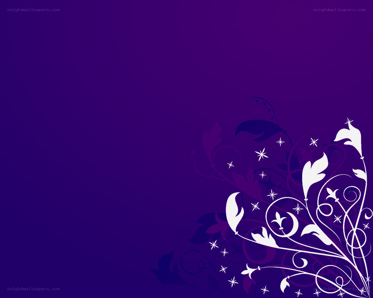 purple floral design background