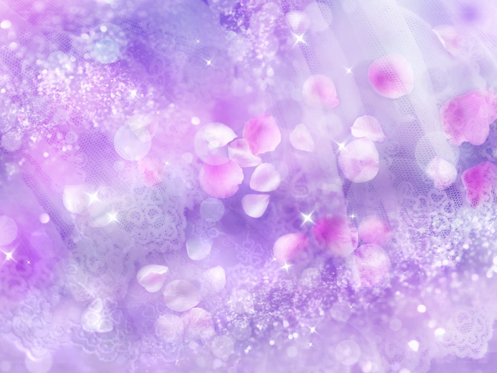 purple floral dreamy background