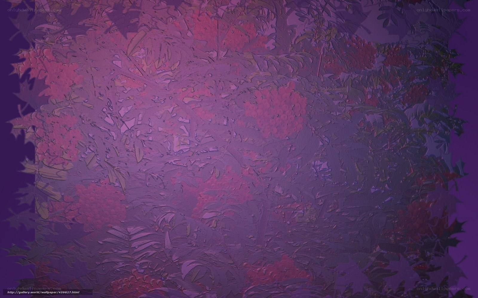 purple floral pattern