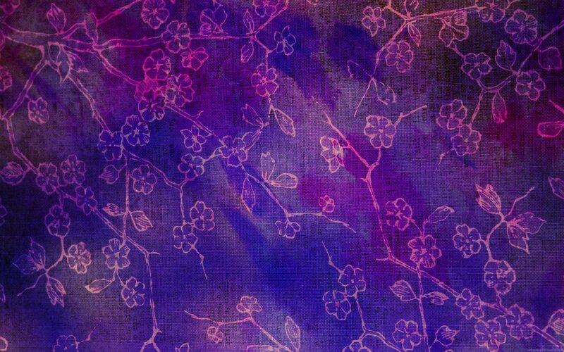 purple floral pattern background