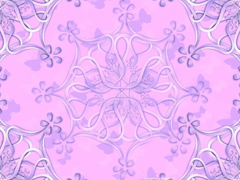 purple floral pattern design