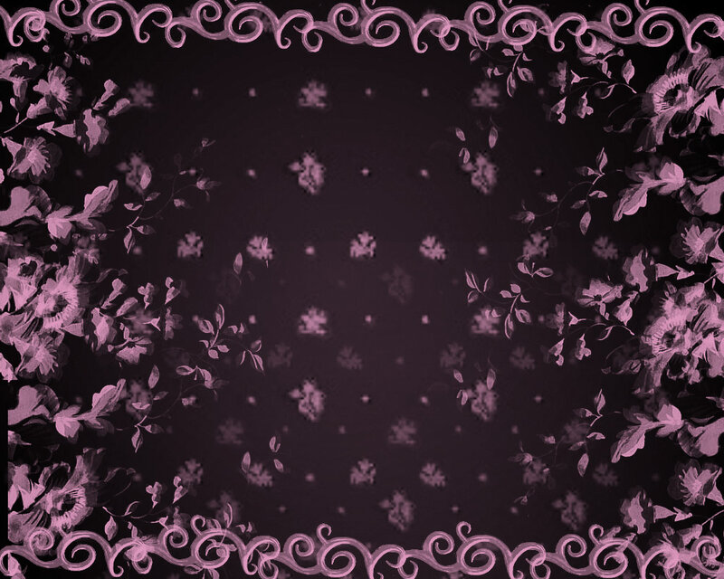 Purple Floral Pattern — Elegant