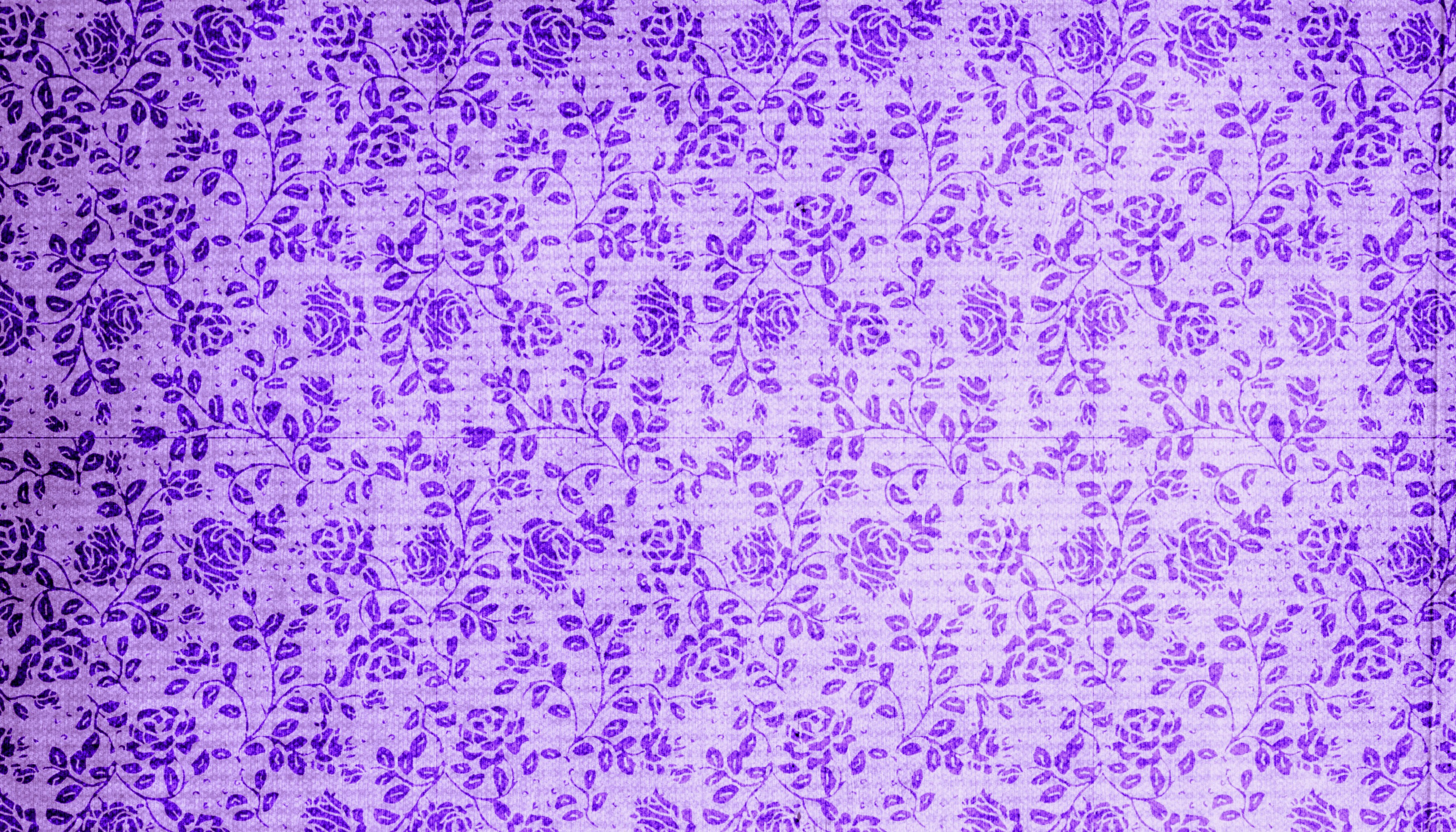 purple floral pattern texture