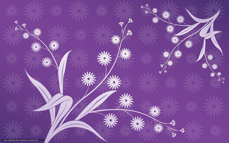 purple floral pattern wallpaper