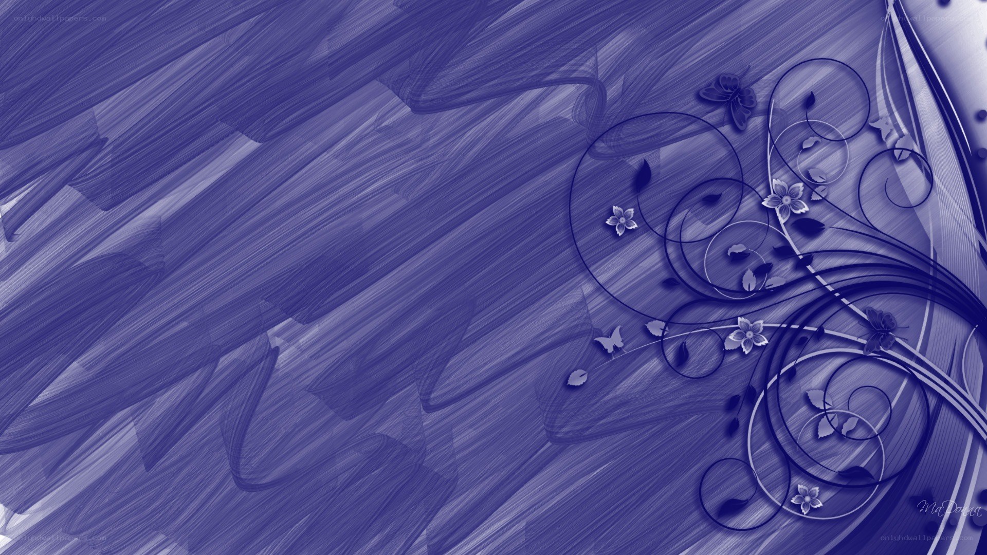 purple floral swirl design