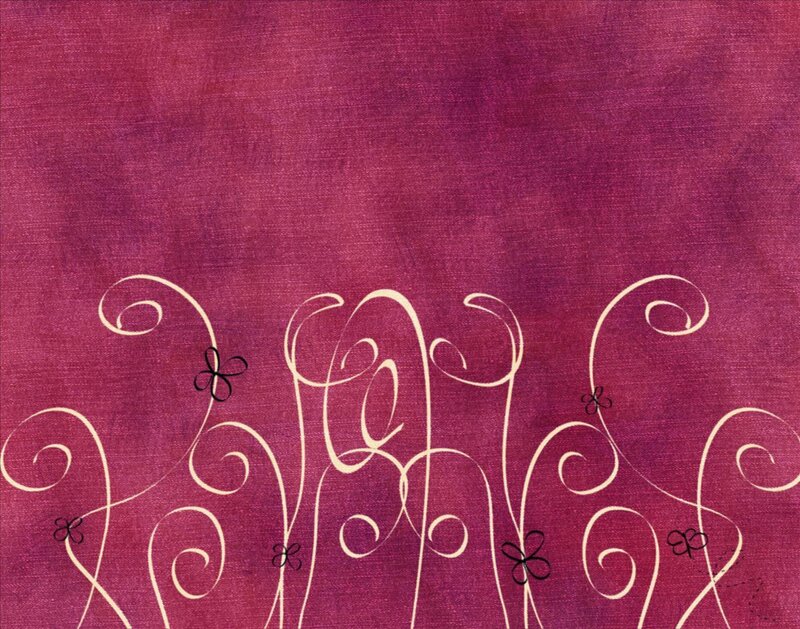 purple floral swirl pattern