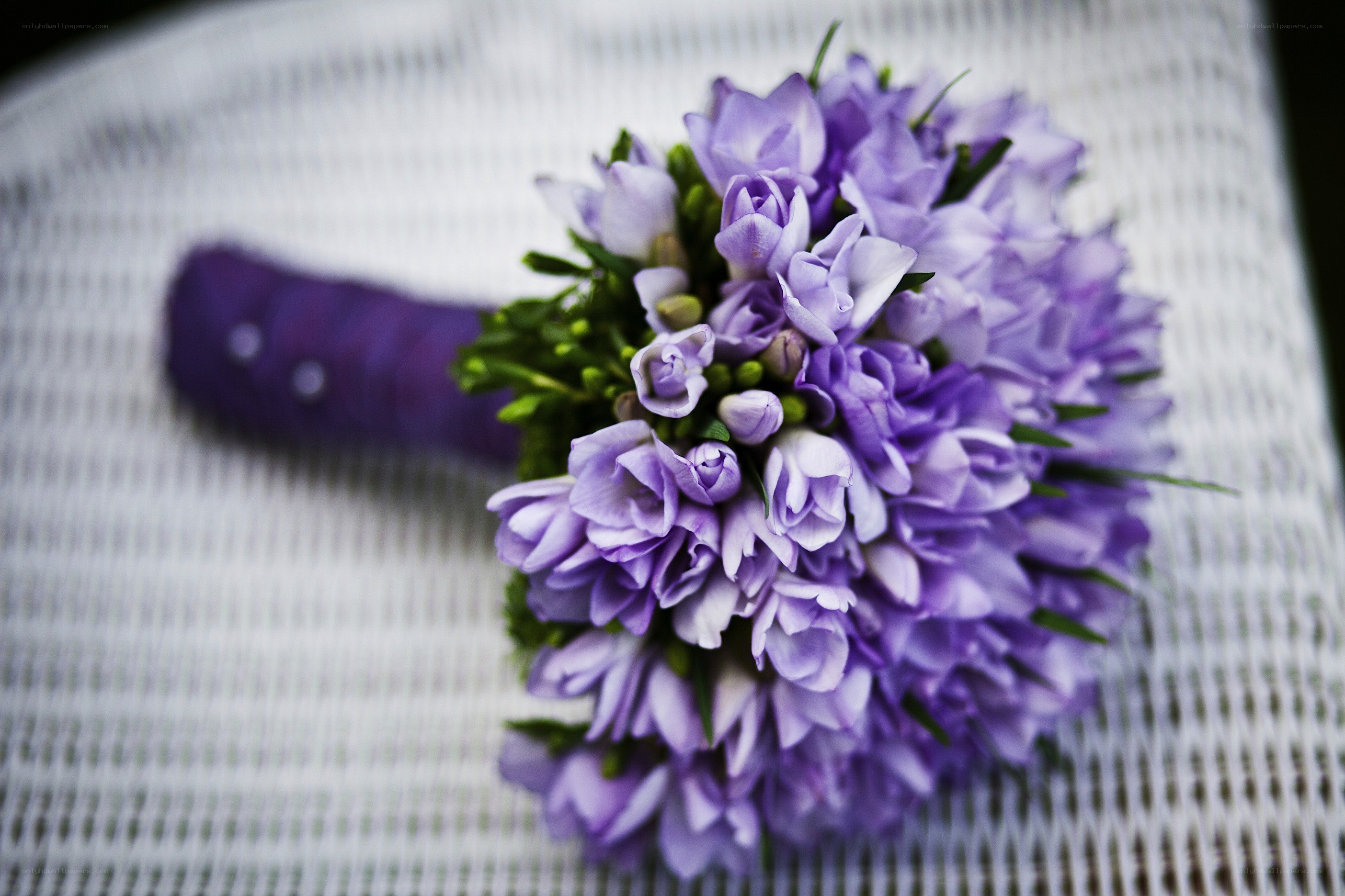 purple flower bouquet
