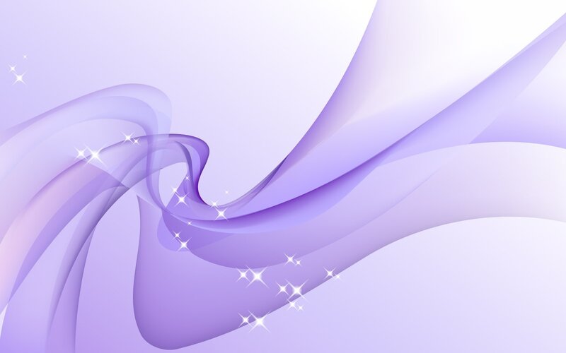 Purple Flowing Ribbons — Serene